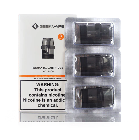 GEEKVAPE WENAX H1 REPLACEMENT POD 3PC PACK