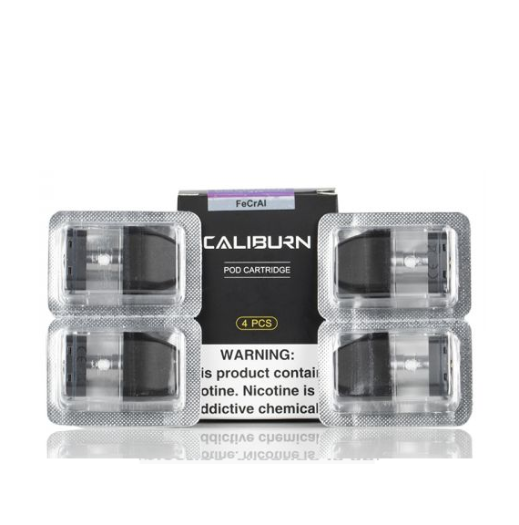 CALIBURN REPLACEMENT POD 4PC PACK