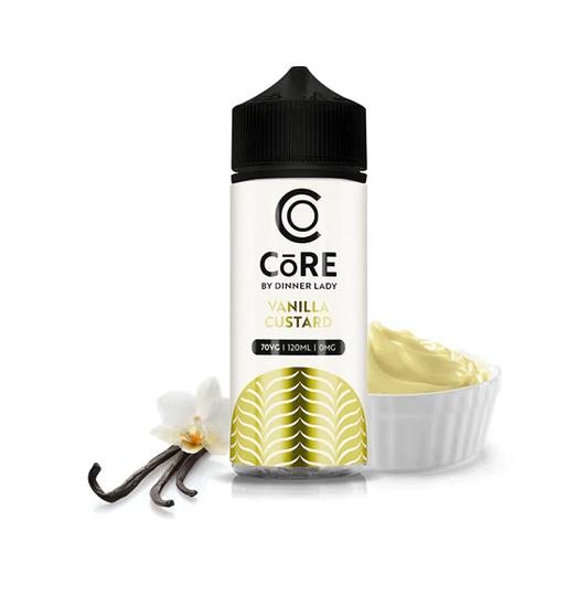 DINNER LADY CORE – VANILLA CUSTARD 3MG 120ML