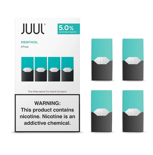 JUUL MENTHOL 5% – PACK OF 4