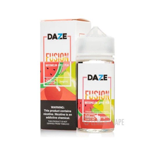 DAZE FUSION – WATERMELON APPLE PEAR 100ML 3MG