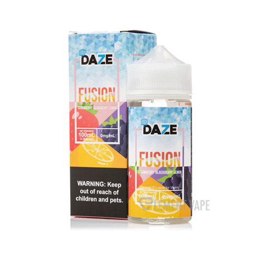 STRAWBERRY BLACKBERRY LEMON ICE 100ML - DAZE FUSION