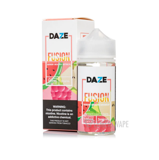 DAZE FUSION – RASPBERRY GREEN APPLE WATERMELON 100ML