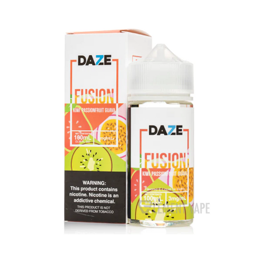 DAZE FUSION – KIWI PASSION FRUIT GUAVA 100ML