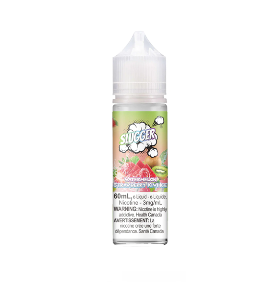 WATERMELON STRAWBERRY KIWI ICE 60ML - SLUGGER
