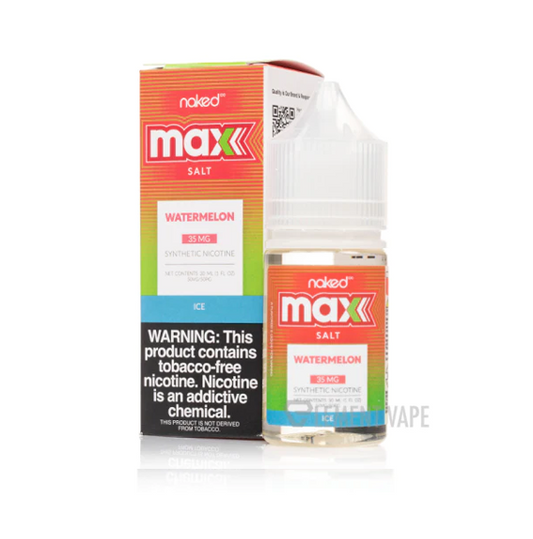 WATERMELON ICE 30ML - NAKED MAX SALTS