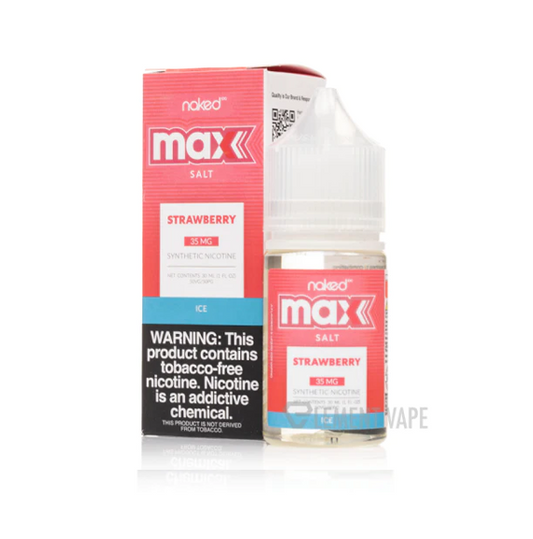 STRAWBERRY ICE 30ML - NAKED MAX SALTS