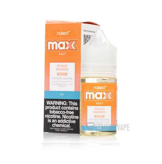 PEACH MANGO ICE 30ML - NAKED MAX SALTS