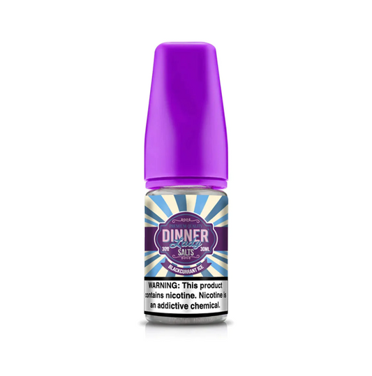 BLACKCURRANT ICE 30ML - DINNER LADY