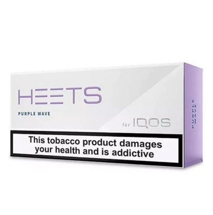 PURPLE WAVE 10PC CARTON - IQOS HEETS