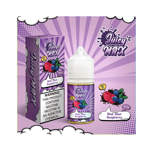 JUICY MAX – BLUE SOUR RASPBERRY 30MG 30ML