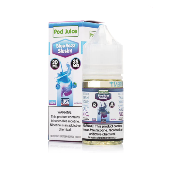 POD JUICE SALT – BLUERAZZ SLUSHY 35MG