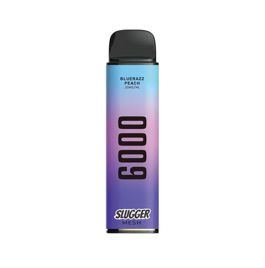 20MG BLUE RAZZ PEACH ICE | SLUGGER DISPOSABLE 6000 PUFFS