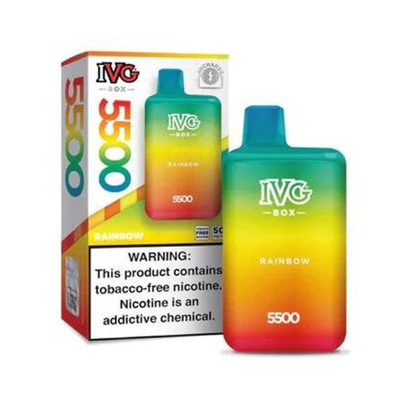 DISPOSABLE IVG MAX 5500 PUFFS 5%