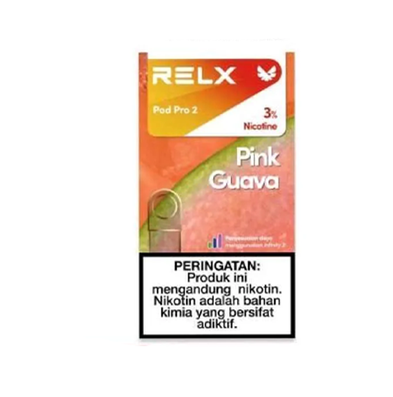 RELX POD SUNSET PARADISE 3% (GUAVA)