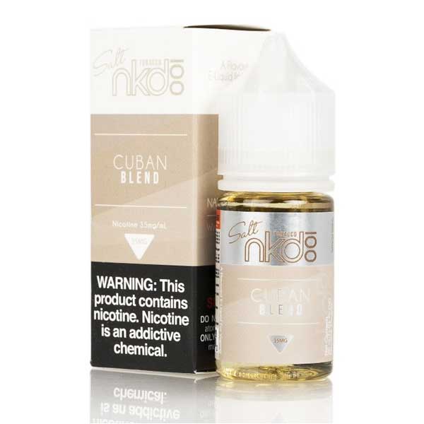 CUBAN BLEND 30ML - NAKED SALT