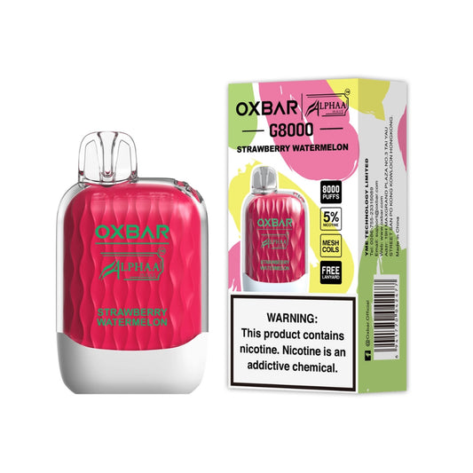 STRAWBERRY WATERMELON 5% | OXBAR G8000