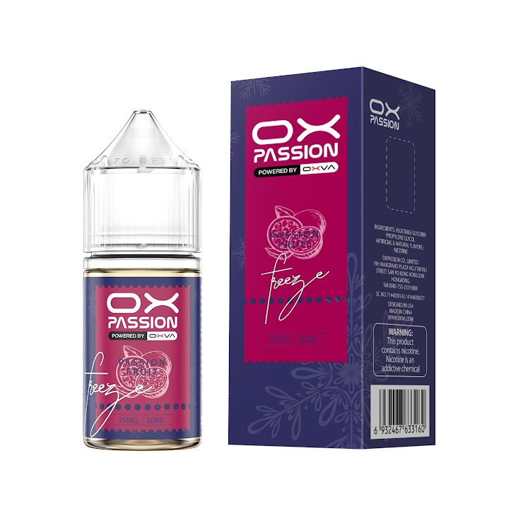 PASSION FRUIT ICE 30ML - OX PASSION SALT BY OXVA