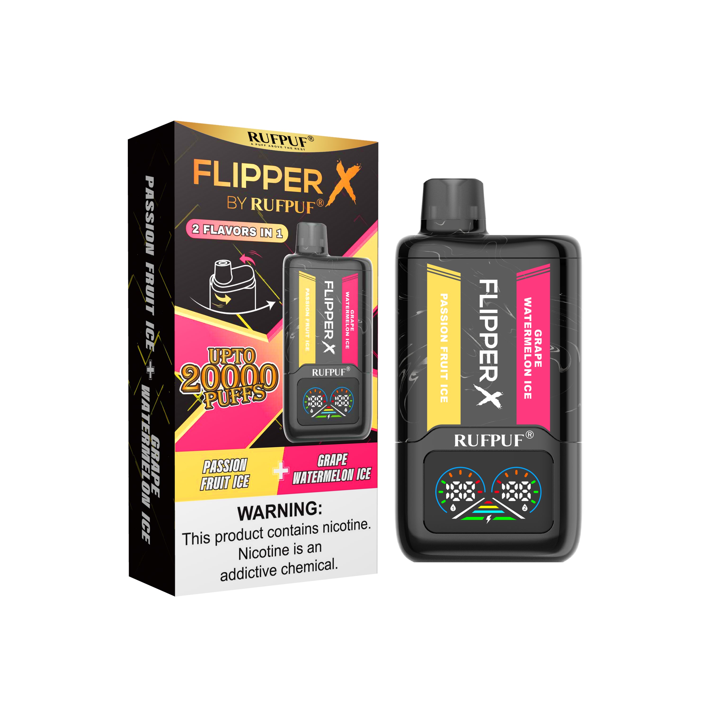 FLIPPER X 20K PUFFS DISPOSABLE BY RUFPUF