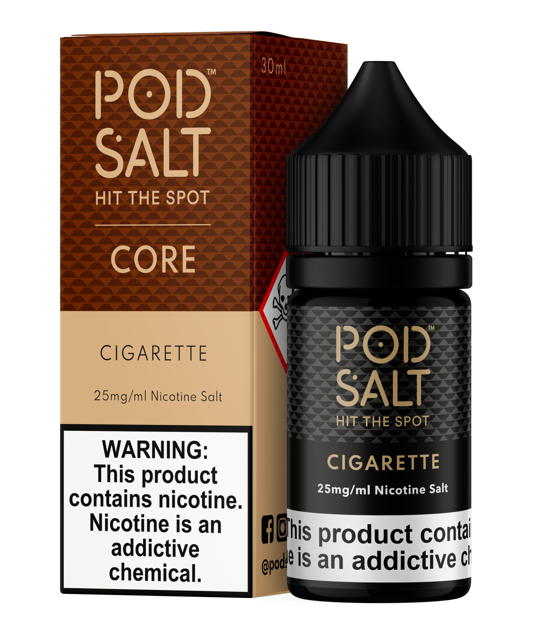 CIGARETTE 30ML - POD SALT CORE