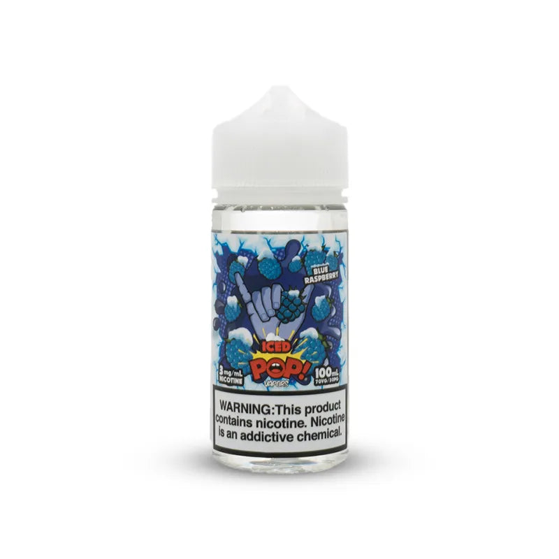 BLUE RASPBERRY ICE - POP VAPORS