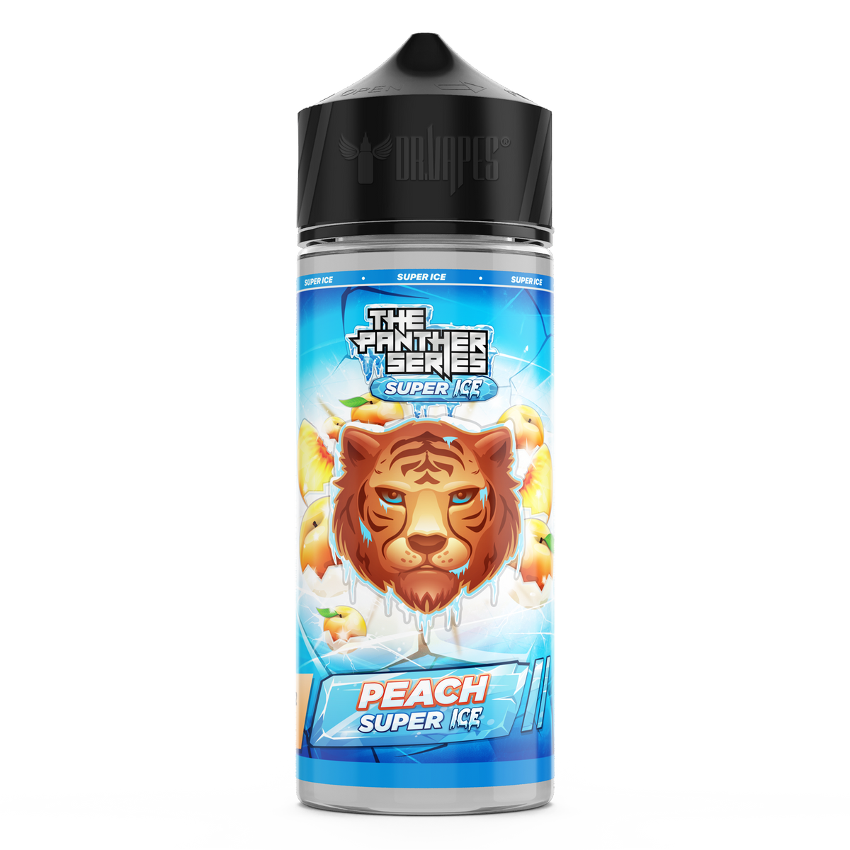 PEACH ICE 120ML - DR VAPES PANTHER SUPER ICE