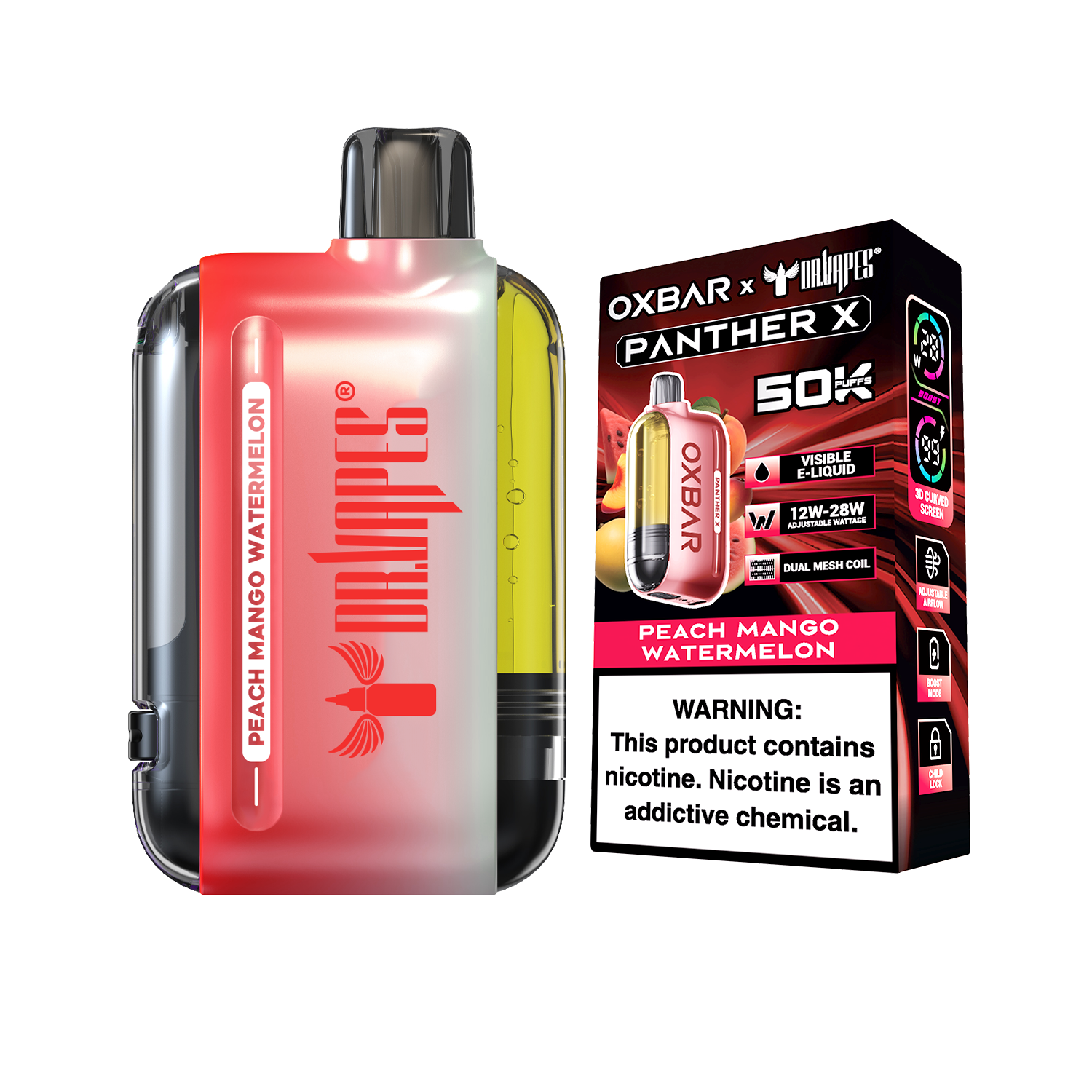 OXBAR PANTHER X DISPOSABLE 50K PUFFS