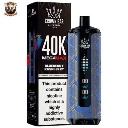 AL FAKHER 40K CROWN BAR MEGA MAX PUFFS DISPOSABLE 6MG