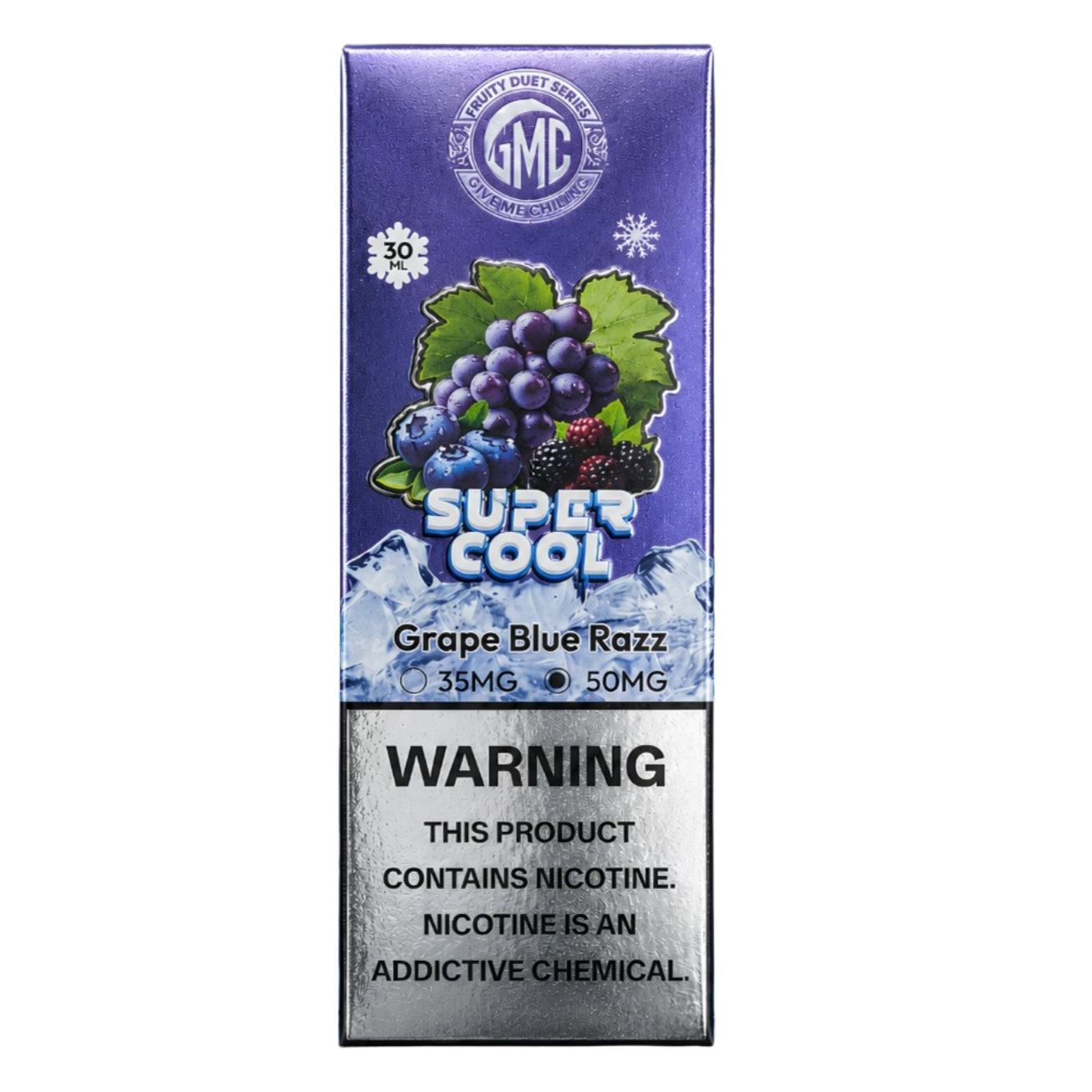 GRAPE BLUE RAZZ - GMC SUPER COOL