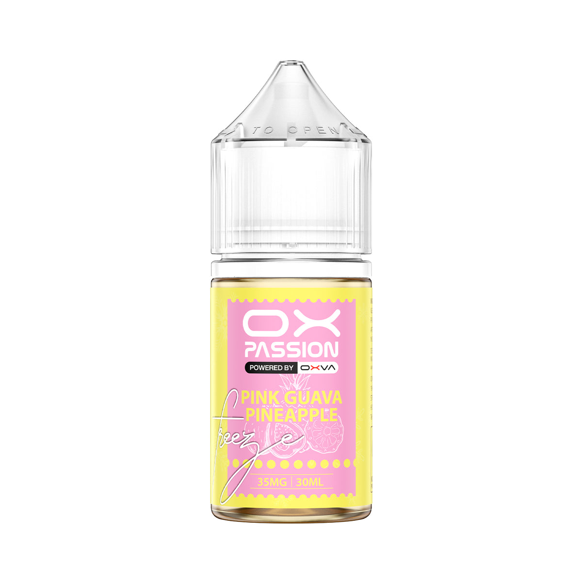 PINK GUAVA PINEAPPLE - OX PASSION SALT BY OXVA