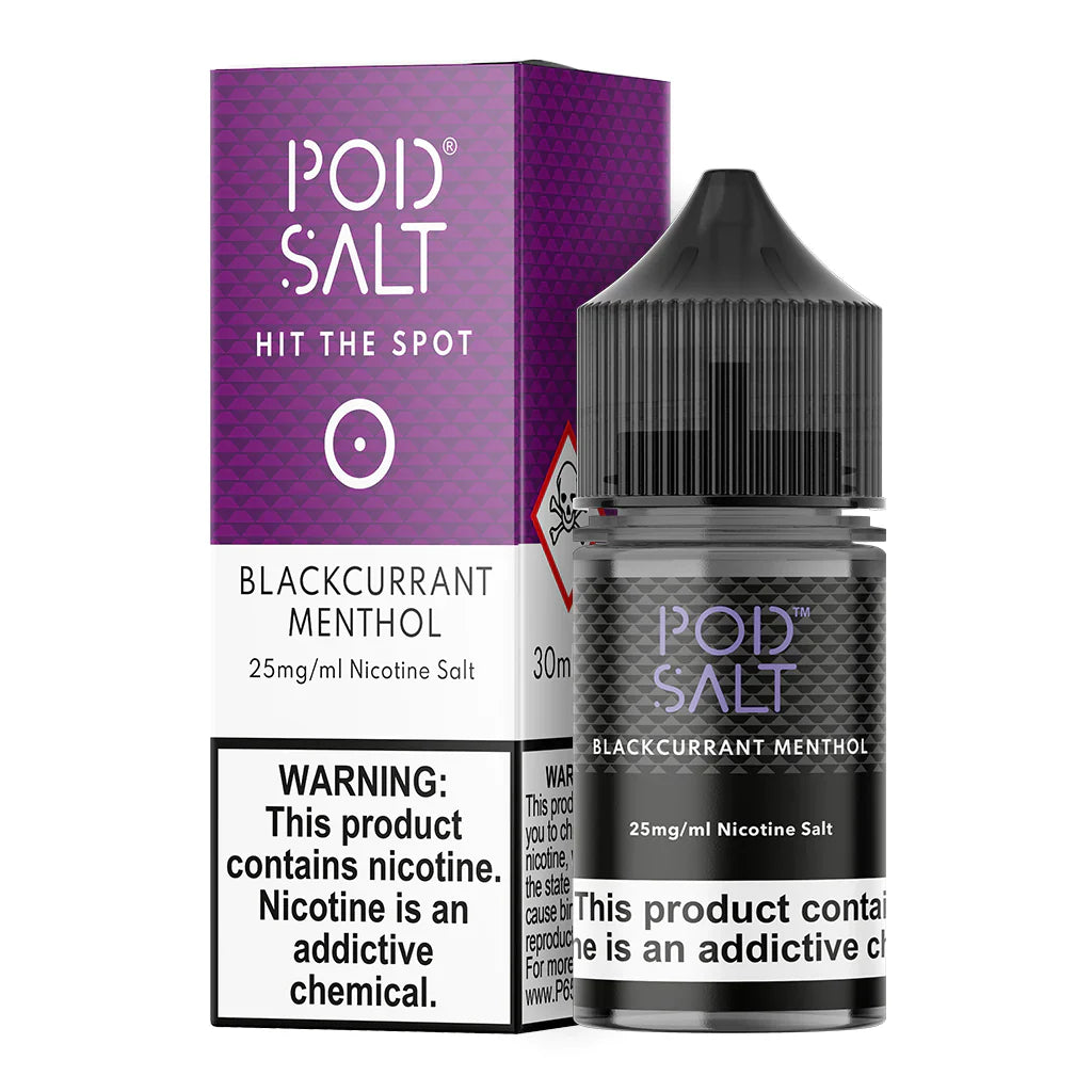 BLACKCURRANT MENTHOL 30ML - POD SALT CORE