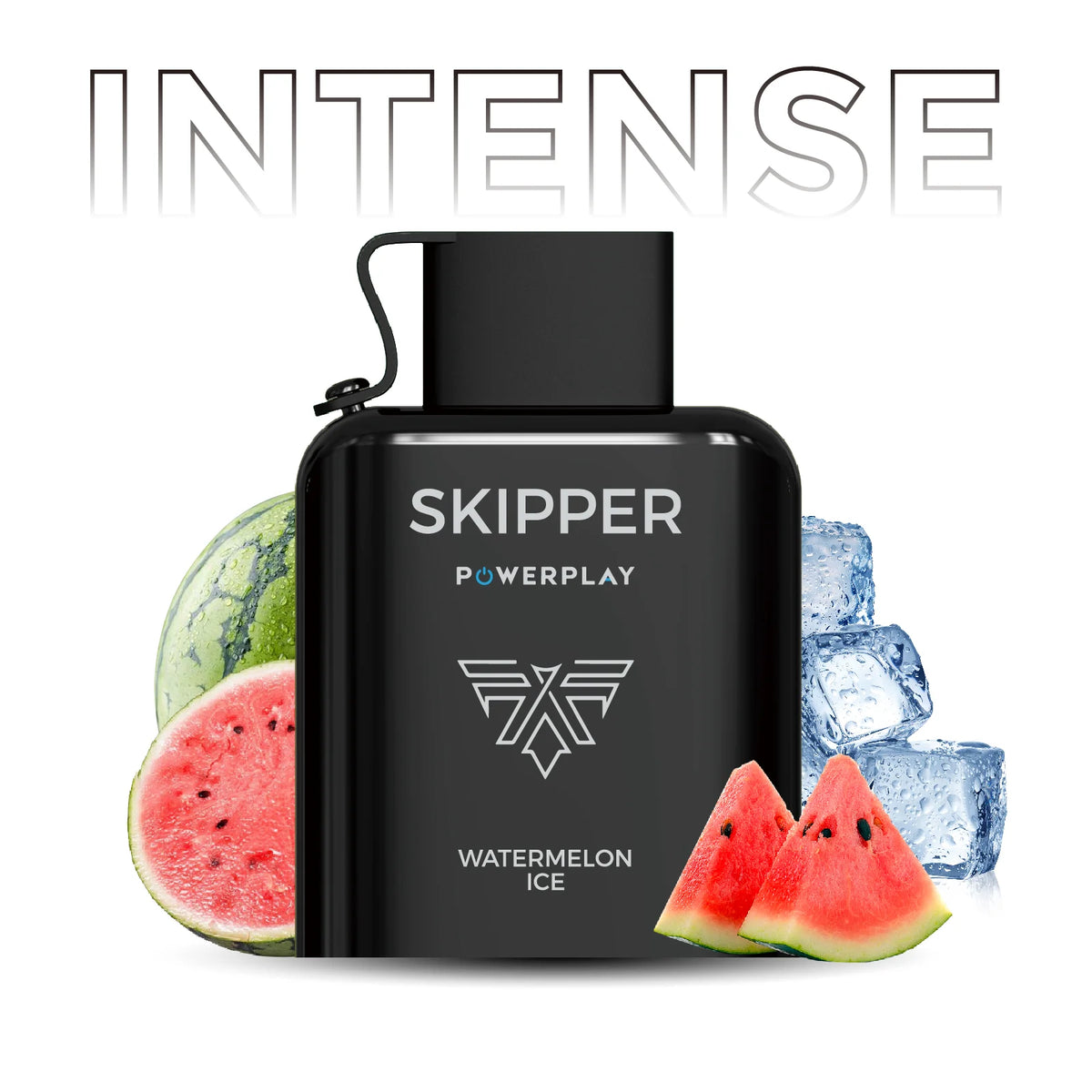 WATERMELON ICE - SKIPPER POWER PLAY INTENSE DISPOSABLE POD