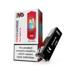 RED APPLE ICE 3% - IVG RECHARGE