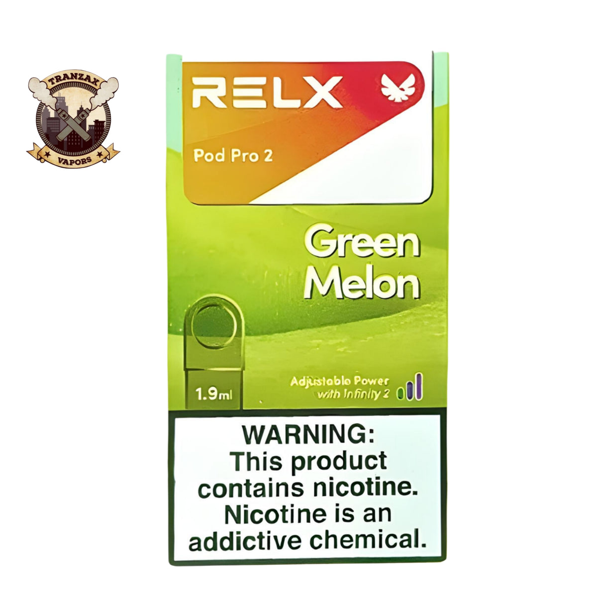 GREEN MELON 30MG - RELX DISPOSABLE POD