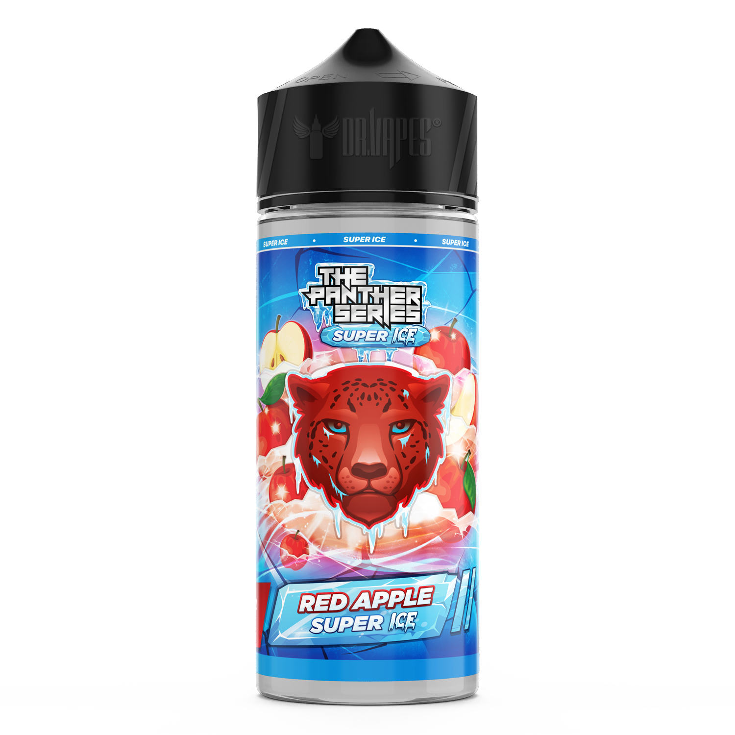 RED APPLE ICE 120ML - DR VAPES PANTHER SUPER ICE