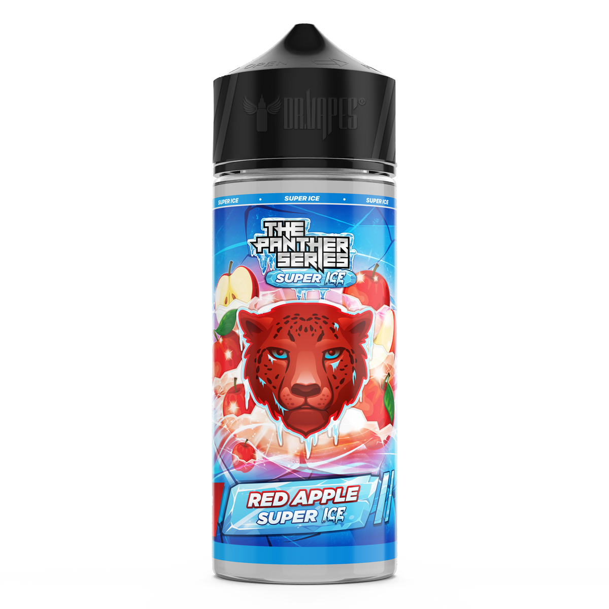 RED APPLE ICE 120ML - DR VAPES PANTHER SUPER ICE