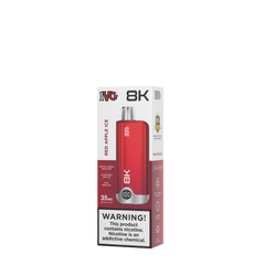 RED APPLE ICE 35MG - IVG DISPOSABLE 8000 PUFFS