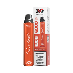 RUBY GUAVA ICE 50MG - IVG REGAL DISPOSABLE 6000 PUFFS