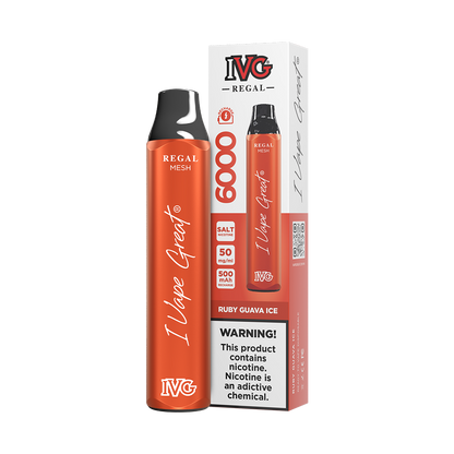 IVG REGAL 20MG DISPOSABLES 6000 PUFFS