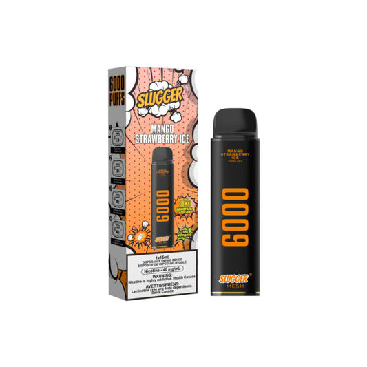 40MG MANGO STRAWBERRY ICE | SLUGGER DISPOSABLE 6000 PUFFS