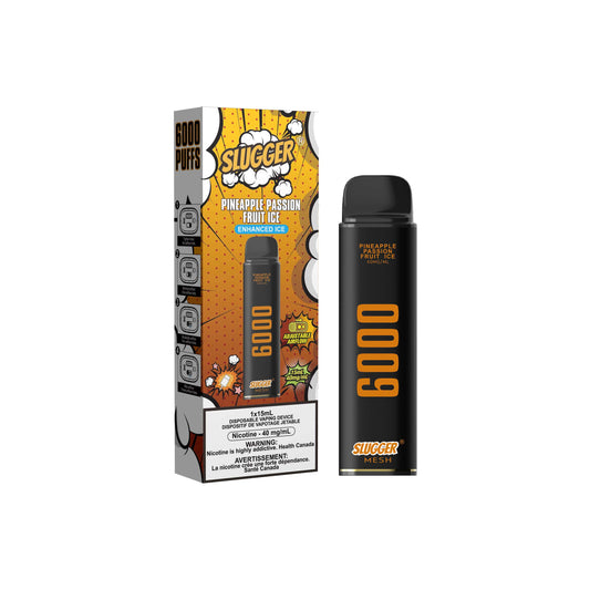 40MG PINEAPPLE PASSION FRUIT - SLUGGER DISPOSABLE 6000 PUFFS