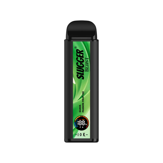 GUAVA PASSION FRUIT ICE - SLUGGER BEAST DISPOSABLE 50MG 10000 PUFFS