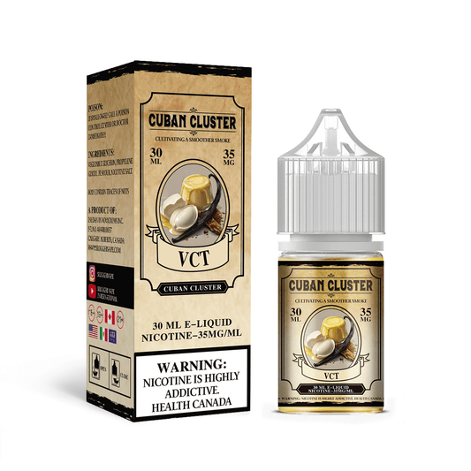 VANILLA CUSTARD TOBACCO 30ML - SLUGGER CUBAN CLUSTER SERIES