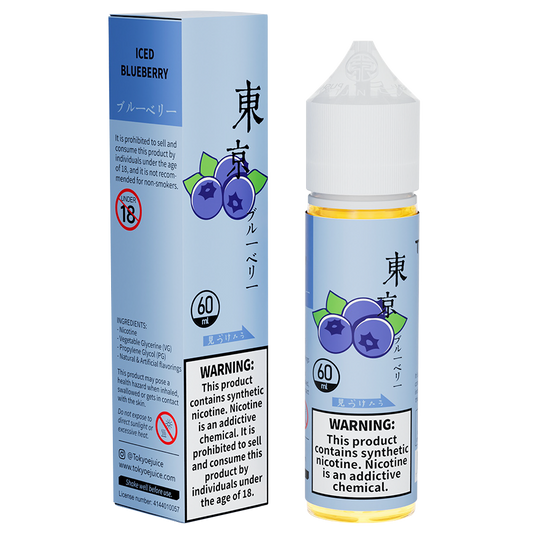 BLUEBERRY ICE 60ML - TOKYO CLASSIC