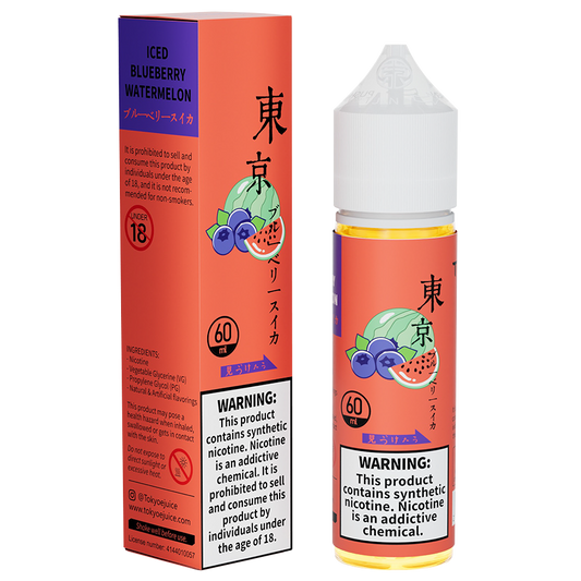 BLUEBERRY WATERMELON ICE 60ML - TOKYO CLASSIC