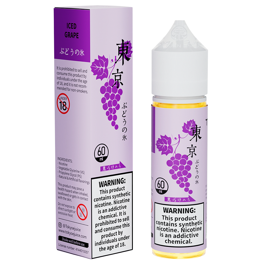 GRAPE ICE 60ML - TOKYO CLASSIC