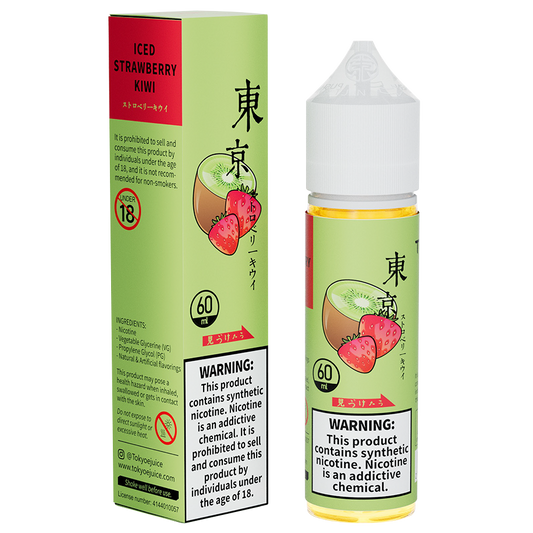 STRAWBERRY KIWI ICE 60ML - TOKYO CLASSIC