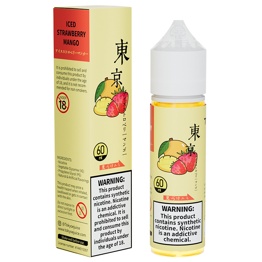 STRAWBERRY MANGO ICE 60ML - TOKYO CLASSIC