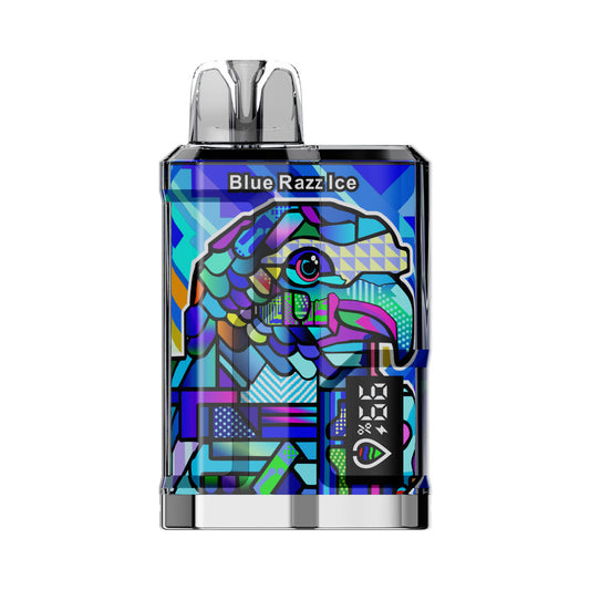 BLUE RAZZ ICE 50MG - DRAGBAR PRO DISPOSABLE 12000 PUFFS