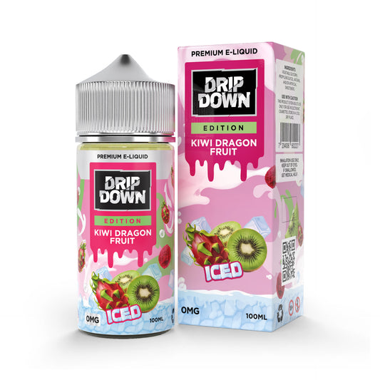 KIWI DRAGON FRUIT ICE 100ML - DRIP DOWN EDITION